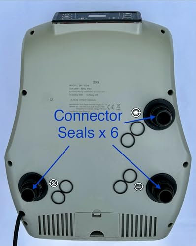 Coupling Connector Seals For Wave Spa/Cosy Spa etc - 6 Seals - Premium Quality