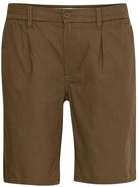 Blend BHWoven Herren Leinenshorts Kurze Leinenhose Bermuda Leinenmix Regular Fit, Farbe: Beech (190618), Größe: XL