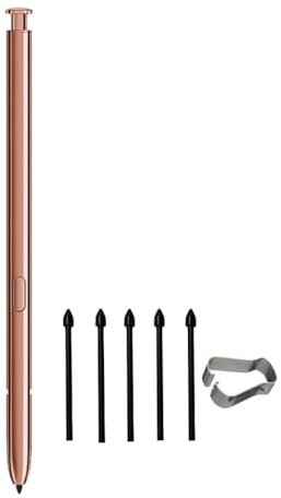 Galaxy Note 20 Ultra Stylet pour Samsung Galaxy Note 20 Note 20+ Note 20 Ultra S Pen avec pointes de rechange (Or)