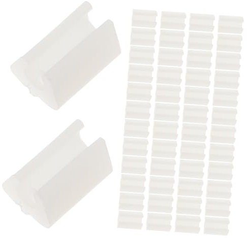 Yardenfun 100piezas Cubiertas Plástico Muebles Rejilla Fregadero Almohadilla Deslizadores Sillas