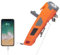 Vanpus Safety Hammer Multi Functional, Life-Saving Emergency Escape Tool ， 8 in 1 Car Window Breaker ： Car Safety Hammer， Seat Belt Cutter， LED Flashlight ，Mobile Power,Strobe ，SOS Beacon ，Alarm etc