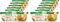 Blédina - Bols - Repas midi bébé - Mouliné de Haricots Verts, Veau & thym - Dès 8 mois - Sans sel ajouté - 12x200g (Lot de 2)