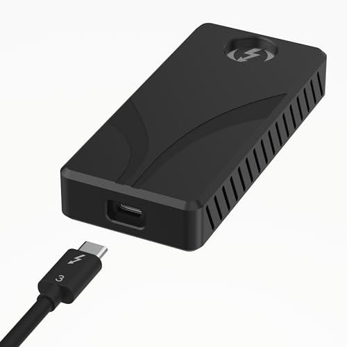 SABRENT Rocket XTRM Plus 4TB Thunderbolt 3 Portable SSD - High-Speed External Storage, Rugged Aluminum, USB-C Compatible, 2700MB/s, Bus-Powered, Plug & Play (SB-XTMP-4TB)