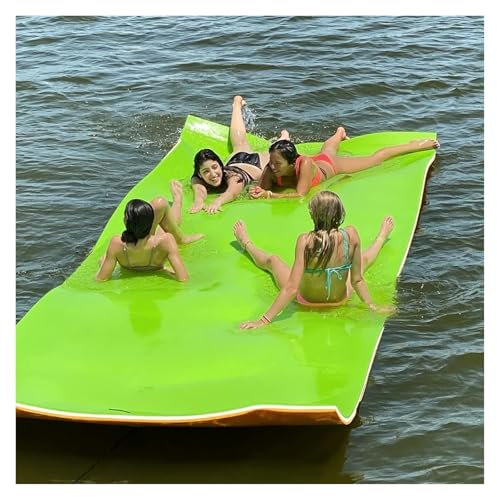 Tapis Flottant Piscine,Matelas Flottant, Tapis de nénuphar en mousse for les loisirs aquatiques et la détente, tapis de nénuphar for fête, coussin flottant familial for flotteur de piscine et de plage