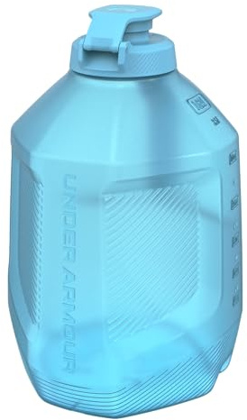 Under Armour 3,5 Liter Wasserflasche, großer Sportkrug, langlebig, isolierte Fitness-Wasserflaschen für Männer und Frauen, Fußball, Basketball