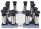 LTBWHCP Base per Lavatrice Base Regolabile per Lavatrice Base rialzata Altezza 15-18 cm Asciugatrice e Frigorifero Supporto per vassoi da Pavimento per condizionatore d'Aria Verticale, Grande Conte