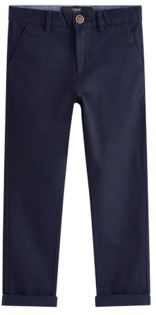 NEXT Jungen Chinohose mit Stretch Marineblau 170