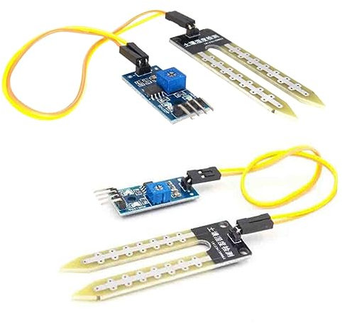 HIAKDOFT 1Satz Bodenfeuchte Hygrometer Feuchtigkeitssensor für Automatisches Bewässerungssystem für Pflanzenpflege Innen und Außenbereich Einfache Installation