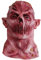 UIUKDWUC Zombie Headgear Latex Full Face Mask Cosplay Costume Props for Halloween