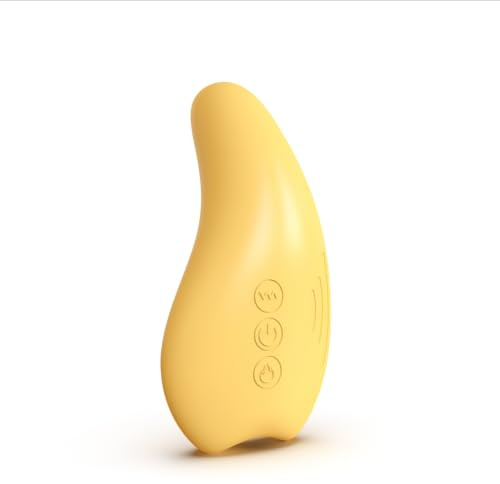 Matybobe Laktation Massagebaste Stillung Heißer Kompress 3-Gang-Erwärmen 10 Schwingungsmodi Stummer Weichkomfort für Stillende Mütter Anwendbar (13x6x2cm)
