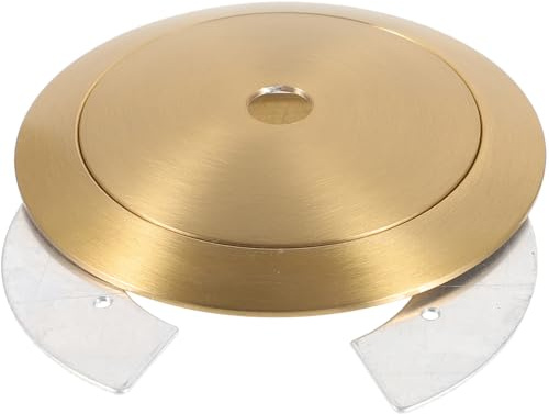 Ciieeo Anillo de Fijación para Pantalla de Lámpara de 86 CM Juego de 3 Piezas de Anillos para Portalámparas E27 E14 G9 de Latón Color Cobre Accesorios de Iluminación para Pantallas de