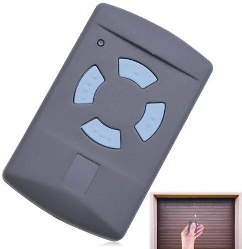 Menibeuty Garagentor Handsender für Hörmann HSM4-868, 4-Befehl 868, Garagentoröffner Garage Fernbedienung Garagentoröffner Universal für Hörmann Garagentor Fernbedienung, ProMatic, RotaMatic, 2 Kanäle