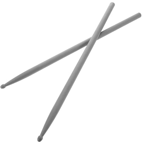 Baguettes de Batterie 7a, 1 Paire en Fibre de Carbone pour Batterie | Antidérapantes, Légères et Portables, Prise Confortable, pour Répétition sur Batterie et Usage Quotidien