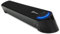 GOgroove Computer Speaker USB Soundbar - USB Powered Mini PC Sound Bar with Easy Setup Wired AUX, Stereo Audio, Microphone Port, Volume Control Knob, Under Monitor Design for Desktop (Blackout)