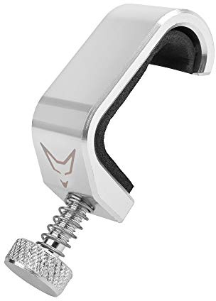 Klammer für Gepäckträger aus Aluminium, Gepäckträger Clip, Sozius, (Silber), kompatibel mit Vespa
