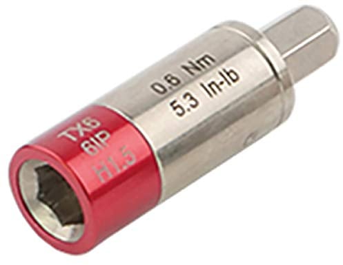 BERNSTEIN 4-981 Drehmoment-Begrenzer Adapter 0,6 Nm für 1/4 Zoll Bits | Prozesssicherheit & Auslösegenauigkeit | Präzisions-Drehmoment