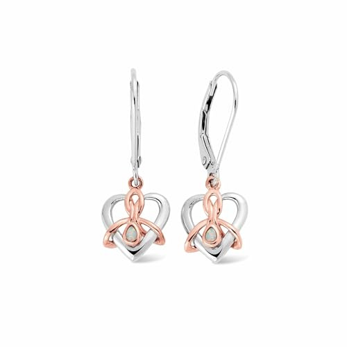 Clogau Dwynwen Opal Drop Earrings Standard