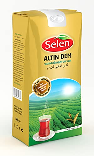 SELEN Altin Dem Premium Ceylon Tea, Tè nero di Ceylon, 500 gr