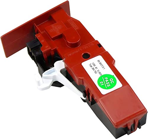 DC64-02032A Unterlegscheiben-Türschloss-Schalter passend für Samsung Kenmore GE Maytag Bosch Waschmaschinenteil 2002546 AP4567166 PS4211604 EAP4211604 PD00002233 Montage LUXRILIX