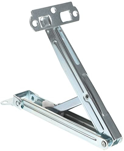 DOITOOL Deckelscharnier Tischheber Lift And Up Scharnier Klappmassagetisch Lifter Schlafsofa Kopfstütze Scharnier Lifter Top Hardware (Silber) Bett Scharniere Deckelstützscharnier