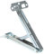 DOITOOL Deckelscharnier Tischheber Lift And Up Scharnier Klappmassagetisch Lifter Schlafsofa Kopfstütze Scharnier Lifter Top Hardware (Silber) Bett Scharniere Deckelstützscharnier