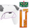 eXtremeRate Programmierbar Rise Remap Kit für ps5 Controller BDM-030/040/050 Model, Upgrade Remap Platine & Rückseite Gehäuse/Case & Rise Rücktasten Paddles für ps5(Schneeweiß)