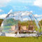 Premium Übergroße Iglu-Kuppelunterstand für 5-7 Personen – Großes Gewächshaus-Wetter-Pod ideal für Party, Camping – sofortiger Garten Terrasse Überdachung auf Amazon