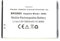 Audiosystem BATTERIA PILA per BRONDI AMICO SMARTPHONE XL S602 CAPACITA' ORIGINALE 2800MaH