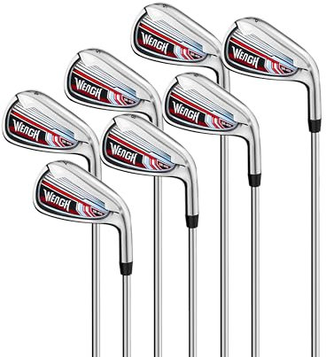 WENGH Golf Iron Set (4 5 6 7 8 9 PW) – High Performance Golf Irons for Men &Women Right Handed, Expertly Designed for Enhanced Flexibility and Lower Gravity