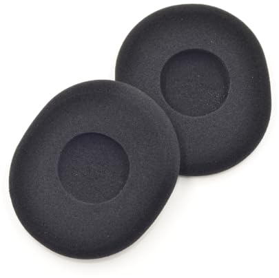 Almohadillas de Espuma de Repuesto para Logitech H800, Almohadillas de Esponja para Auriculares, Almohadillas de Espuma de Repuesto para Auriculares supraaurales
