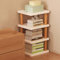 GOTYKE Desktop-Bücherregal Bücherregale Holz Regal ständer Aufbewahrungsorganisator Display Regal Rack Schreibtischregal für Home Office Schule(5)