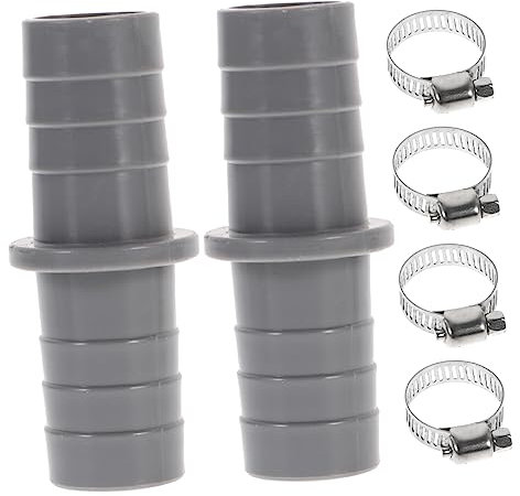Waschmaschinen Ablaufschlauch Adapter Edelstahl 2 Stück 21mm