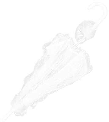 COLLBATH Schirm Spitze Hochzeit Spitze Spitzenschirm Aus Aluminiumlegierung Accessoire Für Fotografie-requisite Bühnentanz-requisite