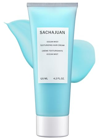 SACHAJUAN Ocean Mist Texturizing Hair Cream 125ml Enhances Natural Curls, Defines Wavy Hair, And Gives Grip And Volume. Designed For All Hair Types Enriches With Ocean Silk Technology.