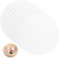 8 Stück Silikon Dämpfer Matte 32cm, Runde Silikon-Dampfmatte Antihaft Runde Steamer Pad Wiederverwendbare Dumplings Matte für Brötchen, Knödeln, Gebäck, Obsttrocknung