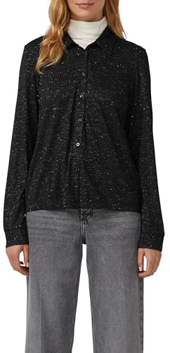 s.Oliver Jerseybluse mit Glitzergarn