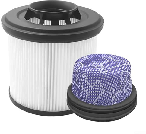 Kit di 2 filtri HEPA di ricambio per stazione aspirapolvere Dreame Z20 Z30 Z40, con elemento pre-filtro lavabile, accessorio per la pulizia della casa