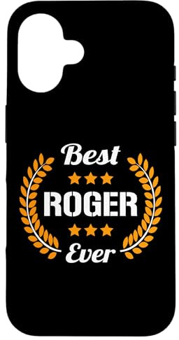 Best Roger Ever Lustiger Spruch Vorname Roger Hülle für iPhone 16