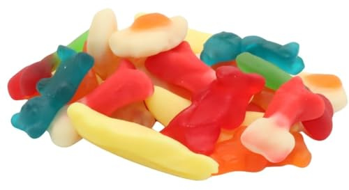 Gummilicious Mega Candy Chaos 500g – Halaler Fruchtgummi Mix mit