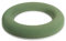 Rayher Naß-Steckform Ring, 25 cm ø, 3,5cm, Stärke 5cm, Schaumstoff, Grün, 25,5 x 25,5 x 3,7 cm, 30206000