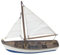 Sea-Club Fischerboot Maritime Deko Holz 16x14cm