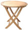 Sedex Capri Klapptisch 70er rd. Gartentisch Balkontisch Klappfunktion Holztisch Tisch