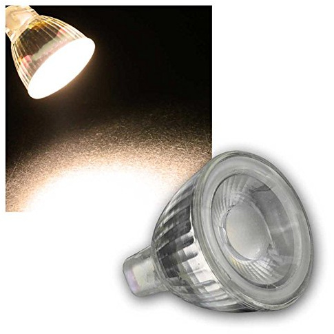 5er Set MR11 COB LED Leuchtmittel warmweiß 250lm 3W/12V