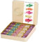 Assorted Turkish Delight Mix, Rose, Minze, Orange, Zitrone und Granatapfel Geschmack, Lokum Dessert Gourmet Geschenkbox Dose, 500g, Ca. 26 Stück, Chateau De Mediterranean