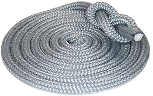 Outdoorseil ECO-Dock-PP Silber -Allzweck Seil Ø10mm Tauwerk Seil Länge: 5m