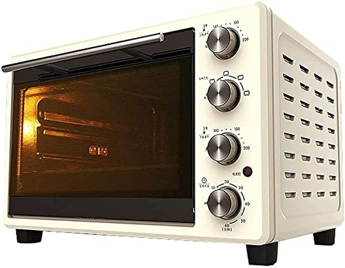 CAZARU Forno Elettrico da Tavolo Forno Elettrico di Grande capacità da 32 Litri, Forno per Uso Domestico, Potenza 1500 W Forno Multifunzionale a Tre Strati Completamente Automatico