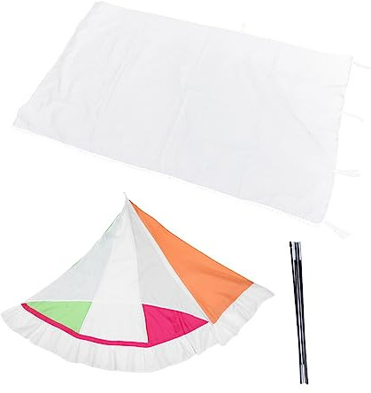 Homoyoyo Zelt Im Innen Bett Zelt Für Mädchen Kuppelnetz Kuppelbett Baldachin Betthimmel Prinzessin Bettbezug Kuppelzelt Bettzelt Polyester (Polyester) Kleines Mädchen Kind Krippe