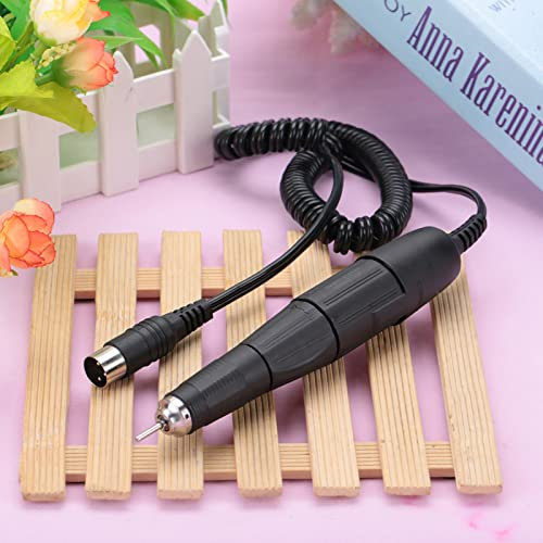 102L 2.35mm Electric Nail, Handle Handpiece for Dental Machine Drill Handle Blue Manicure Machine Blue (Black)