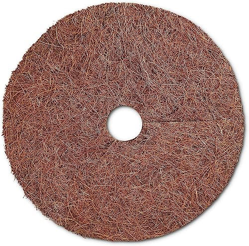 Kokos mulchskivor – vinterskydd för växter, krukväxter, krukväxter – kokosskiva som frostskydd, köldskydd, vinterskydd – många storlekar och uppsättningar (5, 15 cm diameter)