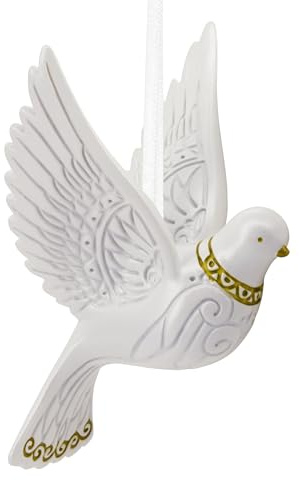 Hallmark Tauben-Weihnachtsdekoration